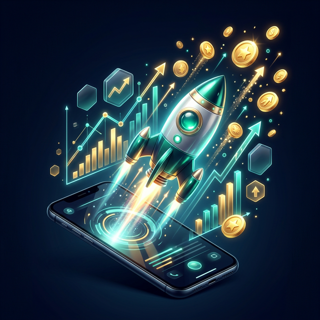 3D Rocket Viral Growth